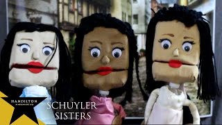 Schuyler Sisters  HANDilton An American Puppet Show [upl. by Afatsum199]