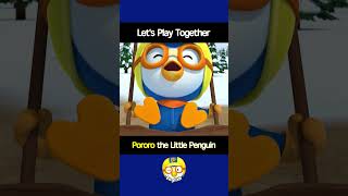 Lets Play Together  Pororo Short Clip Shorts Pororo [upl. by Olwen]