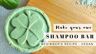 Make your own Shampoo Bar  Beginners Recipe [upl. by Aihsat244]