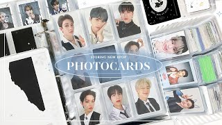 storing new photocards into my binders  300 photocard setup ✧ 05  Stray Kids [upl. by Eatnad]