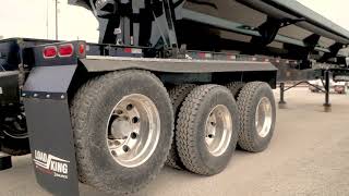 Load King 3528 3 Side Dump Trailer [upl. by Larue]