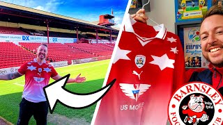 I Drove 307 Miles For THIS Shirt 🤩 BARNSLEY Oakwell Stadium Tour 🏟️ [upl. by Drageruaeb]