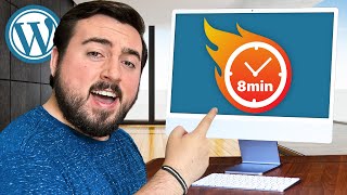 Create a WordPress Website in 8 Minutes 2024 Guide [upl. by Fish520]