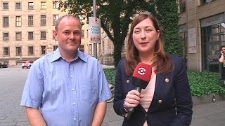 OBWahl Dresden 2015 CDU Stadtrat Gunter Thiele enttäuscht [upl. by Ynned]