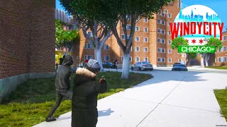 Capp And Flexx Catch Opp Lackin On OBlock  Windy City On Demon Time  Windy City  GTA RP [upl. by Lupien]