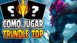 😱 TRUNDLE TOP NO PUEDE PERDER EN 1v1 con 1 OBJETO 😱  GUIA LOL [upl. by Kreiner347]