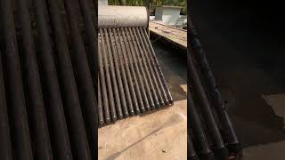 Roof cleaning മൊതലാളി ചീത്ത പറഞ്ഞ സൈറ്റ്construction viral experiment shorts [upl. by Eellek]