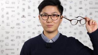 Warby Parker  Comparing Standard Fit to Low Bridge Fit Eyeglasses [upl. by Nylave]