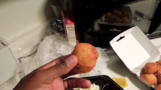 Long John Silvers new hush puppies [upl. by Ardnatal]