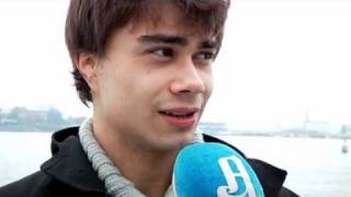 Alexander Rybak before Eurovision 2010 and with Opptur [upl. by Apicella]