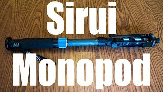 Tripod or Monopod  Sirui P324SR [upl. by Anailuj]