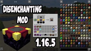 DISENCHANTING MOD  DESENCANTAMOS OBJETOS  MINECRAFT JAVA EDITION  V 1165 11 [upl. by Sivatnod460]