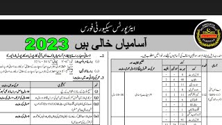 ASF Jobs 2023 Online Apply  ASF New Add ASI Corporal Jobs  Join ASF Gov Pk  Hafiz Sultan Official [upl. by Pollux]