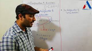 Methods of Preparation of AlkynesDehalogenationDehydrohalogenation of Vicinal dihalides [upl. by Chevy63]