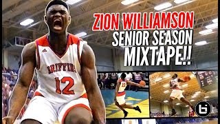 Zion Williamson OFFICIAL Senior Year Mixtape CERTIFIED High School LEGEND [upl. by Ailimat]