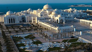 First look in the Presidents Palace of the UAE 🇦🇪 [upl. by Annaohj]