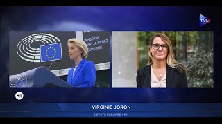 Bilan dUrsula von der Leyen  Virginie Joron en parle sur TV Libertés [upl. by Meredeth294]