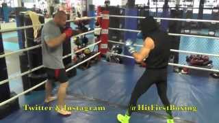 Chris Algieri Training For Pacquiao Highlights [upl. by Tillford379]