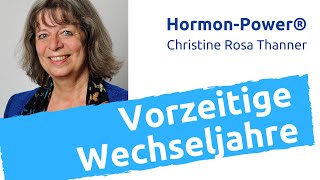 Vorzeitige Wechseljahre  Menopause  Welche Hormone sind daran beteiligt [upl. by Mckeon184]