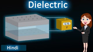 Dielectric explained in hindi by 3d animation [upl. by Sicnarf]