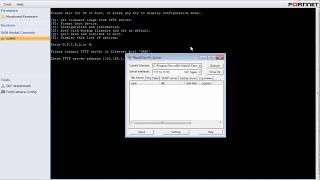 23  FORTINET FIREWALL FORTIGATE  Upgrade Firmware via CLI [upl. by Akemet]