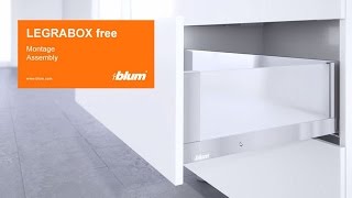 Blum  gaveta LEGRABOX free  montagem e ajuste [upl. by Scevor814]