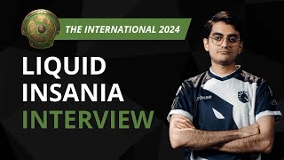 Insania About Supports and Teams  The International 2024 Dota 2 Interview [upl. by Anissa]