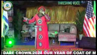 Threshing Voice ministering Omemma  Sinach [upl. by Anerb539]