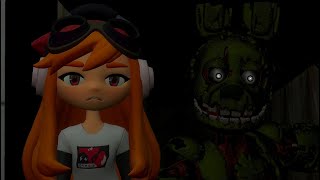 SMG4 and FNAF Animation Meggys night at Springtraps [upl. by Akiemehs]