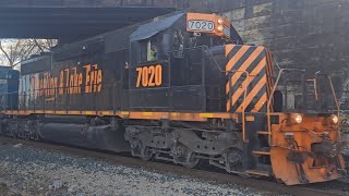 Wheeling amp Lake Erie 431 in Lodi OH 12142023 [upl. by Tatianna]