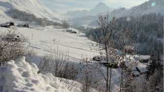 Ski au GrandBornand  Paysages de neige [upl. by Dnomaj346]