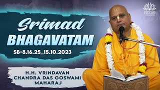 HH Vrindavan Chandra Das Goswami MaharajSB8162515102023 [upl. by Anaderol]