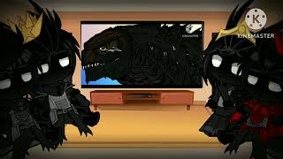 godzilla and cousin react dagon vs muto prime [upl. by Andee]