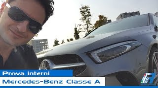 Prova interni Nuova MercedesBenz Classe A  test MBUX [upl. by Hanselka841]