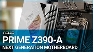 ASUS PRIME Z390A Next Generation Motherboard Overview [upl. by Cathee]