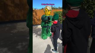 Meeting LEGO NINJAGO characters legolandflorida legoninjago lloyd legoninjagoweekends legoland [upl. by Tatianas]