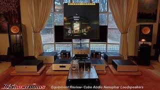 Cube Audio Nenuphar 10quot single driver loudspeaker AVShowrooms Feature Review and Listening Session [upl. by Yruok]