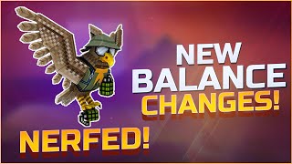 BATTLE FALCON amp DISLIKE ARE NERFED NEW BALANCE CHANGES IN PIXEL GUN 3D [upl. by Lesna]