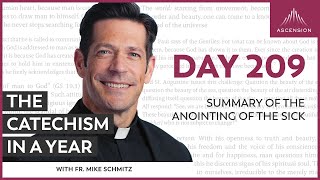 Day 209 Summary of the Anointing of the Sick — The Catechism in a Year with Fr Mike Schmitz [upl. by Celina]