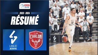 Lyon Villeurbanne vs ChalonSaone  Résumé 20232024  LNB Officiel [upl. by Lud]