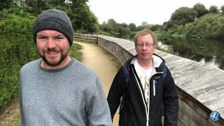 Walking the Mersey pt9 Cadishead Glazebrook Partington Rixton Woolston [upl. by Shields154]