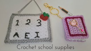 Originales regalos en CROCHET para maestros [upl. by Annavaig]