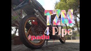 Yamaha TZM 150 cc Lagendaris YPVS 4 Exhaust Motor การแก้ไข 2Stroke [upl. by Kciderf]