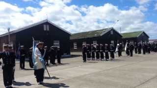 Demostración de infantes de marina argentinos en el sur [upl. by Ycnaffit572]