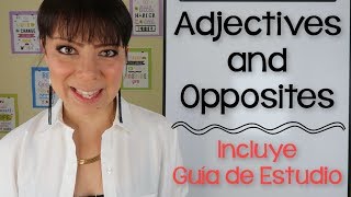 ADJETIVOS EN INGLÉS Y ESPAÑOL  PRONUNCIACIÓN Y DEFINICIÓN [upl. by Ramirolg772]