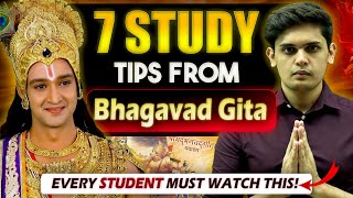 7 Study Tips From Bhagavad Gita🔥 Most Scientific Study Hacks Prashant Kirad [upl. by Setiram]