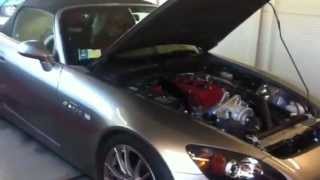 Honda S2000 TTS Rotrex Supercharger and AEM EMS 2 Ecu [upl. by Anyr]