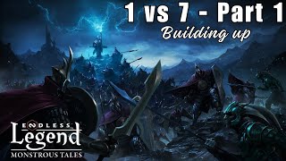 Endless Legend  Mezari vs 7 Random AI  Endless Difficulty  Part 1 [upl. by Ecnerol]