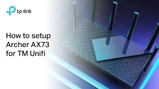 TPLink AX5400 WiFi 6 Router Unifi Setup Guide  Archer AX73 and Archer AX72 [upl. by Annahoj]