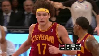 Anderson Varejao career high 35 Pts amp 18 Reb vs nets 131112 HD [upl. by Averill]